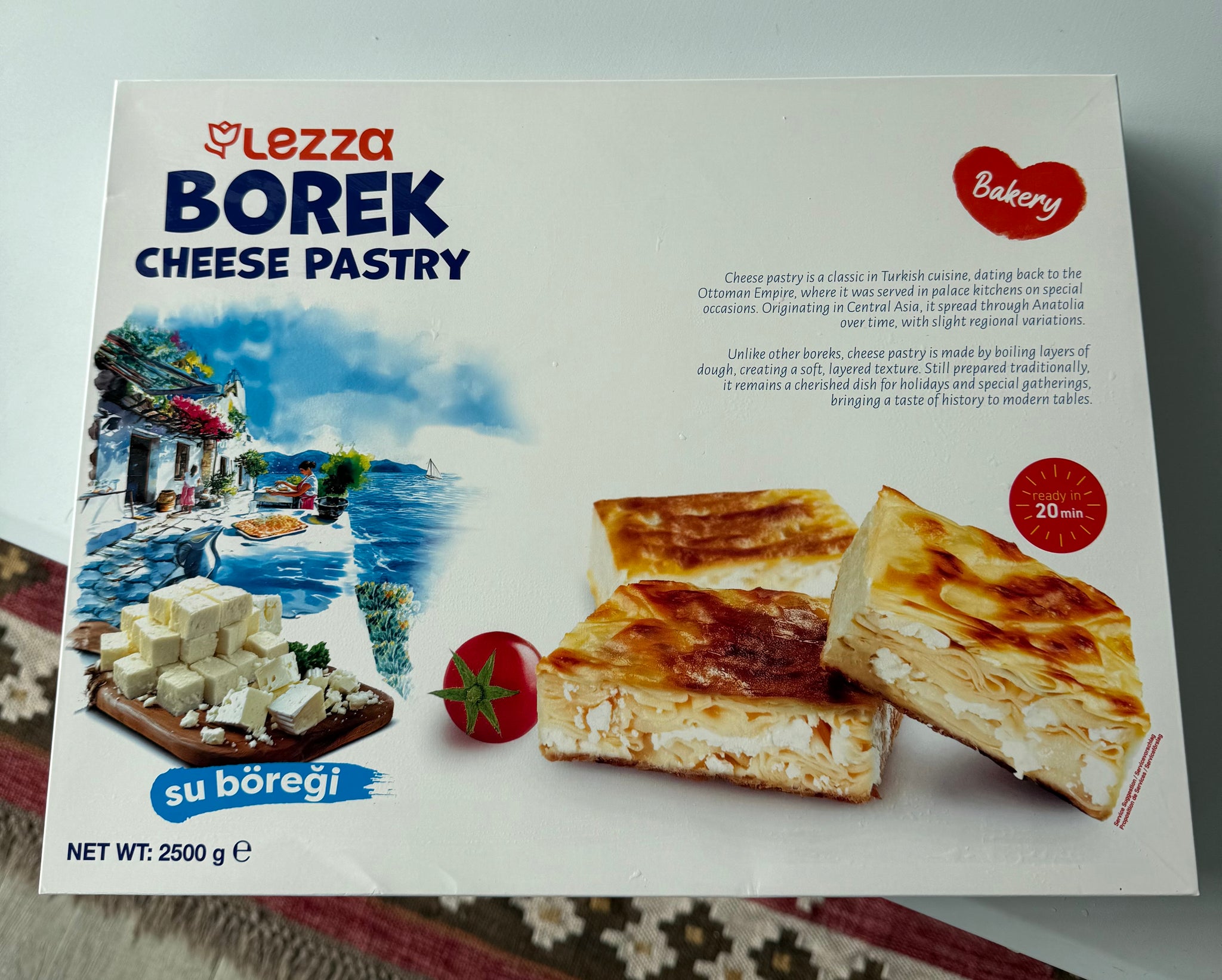 LEZZA Su Böregi Peynir 2,5 KG